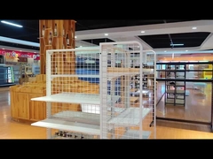 ¿Cuáles son los diferentes tipos de estanterías en los supermercados?