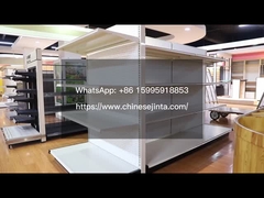 ¡Haz que los pasillos de tu tienda tengan cualquier longitud con los estantes góndola Lozier fáciles de pedir!