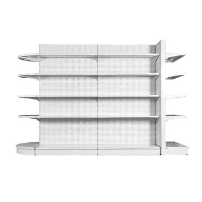 Estante de venta al por menor personalizado Display Estante de supermercado de acero laminado en frío para su escaparate