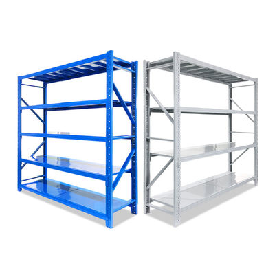 Estante de almacenamiento de acero laminado en frío resistente y duradero con capacidad de 500-3000 kg por capa