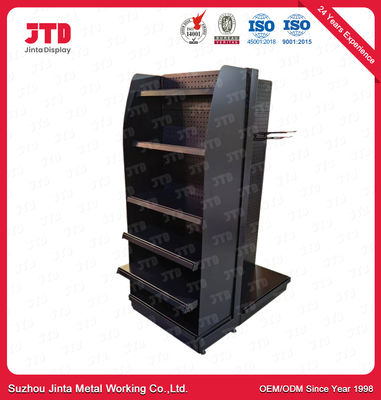 comprar La tienda de la góndola del supermercado del metal deja de lado color negro online manufacture