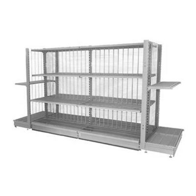 comprar Panel de cuadrícula de alambre de metal Retail tienda de exhibición estanterías para el supermercado Gondola Estante de la tienda online manufacture