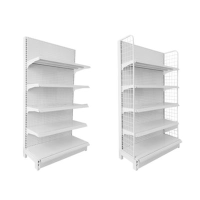 comprar Estante de exhibición de venta al por menor con dos hilos laterales Estante de exhibición de supermercado online manufacture