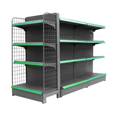 comprar Supermercado Tienda Display de alambre Estantes de conveniencia Tiendas de venta al por menor Estantes de góndola metálica online manufacture
