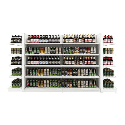 comprar Estante de exhibición de supermercado personalizado con estructura resistente y colores personalizados online manufacture