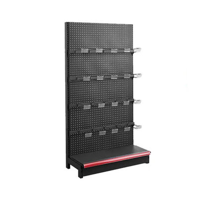 comprar Estante de exhibición de supermercado de acero laminado en frío con logotipos personalizados y estructura estable online manufacture