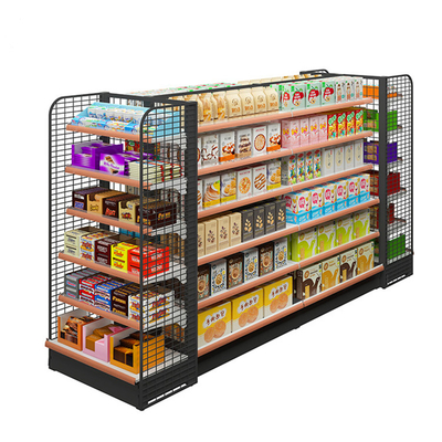 comprar Estantería de exhibición para supermercado de 2-8 niveles, capacidad 50-100 kg online manufacture