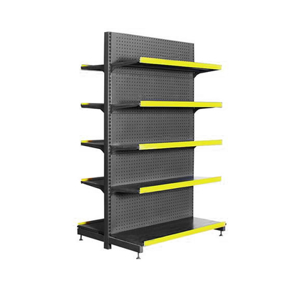 comprar Estanterías góndola metálicas de doble cara para tiendas minoristas online manufacture