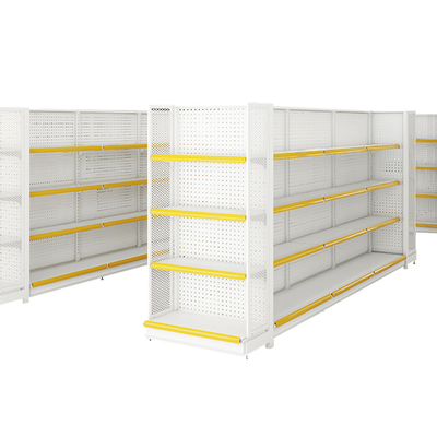 comprar Estantería góndola de supermercado de metal personalizada, capacidad 30-100 kg online manufacture