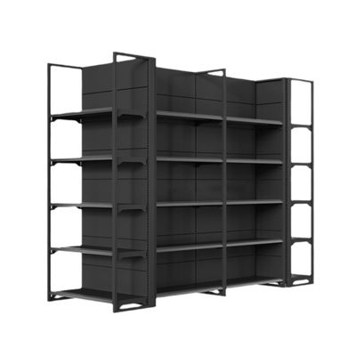 comprar Double-Sided Gondola Shelving 5-Shelf Supermarket Display Rack online manufacture