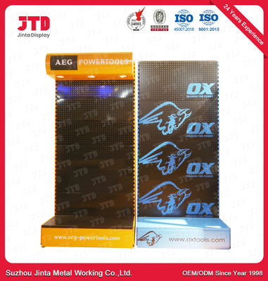 comprar Exhibición azul del supermercado que deja de lado el estante de exhibición de las herramientas eléctricas de 900m m online manufacture