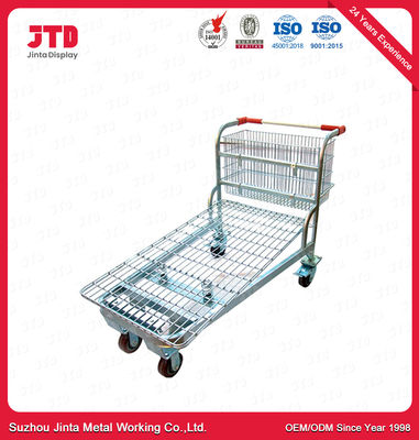 comprar carro de la grada 60L 2 en las ruedas placa de Chrome de 5 de la pulgada ruedas de la PU online manufacture