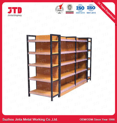 comprar Góndola de madera de acero Q195 que deja de lado 1200m m 1800m m estante del almacenamiento de 5 gradas online manufacture