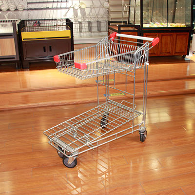 Supermercados y tiendas de metal Carros de compras Carros con ruedas