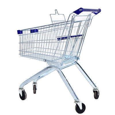 60L - 240L Metal Acero alambre de comestibles carro de compras plegable carro de compras