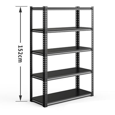 Estante de acero industrial sin pernos Estante de metal de 5 capas Estante de almacenamiento de garaje