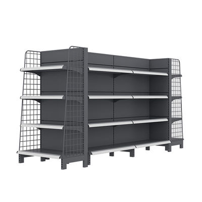 Fabrica de malla de alambre de la rejilla de pantalla estanterías de comestibles estante de malla de alambre estanterías de supermercados