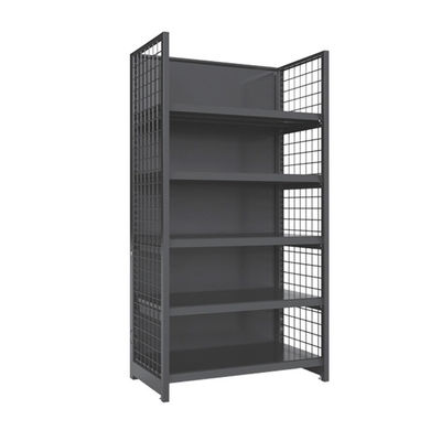 Supermercado Tienda de comestibles Gándola Stand Wire Display Estante Tienda de acero Estante de venta al por menor personalizado