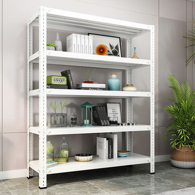 Estantes de almacenamiento sin pernos Estantes de acero Garage Home Organizer Unidad de estantería de metal pesado