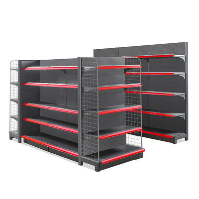 Supermercado Tienda Display de alambre Estantes de conveniencia Tiendas de venta al por menor Estantes de góndola metálica