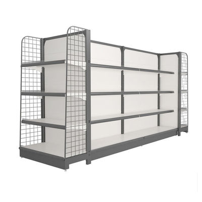 Supermercado Gándola Accesorios de pantalla de alambre Estante de metal Tienda minorista Estante de acero Panel trasero de malla de alambre