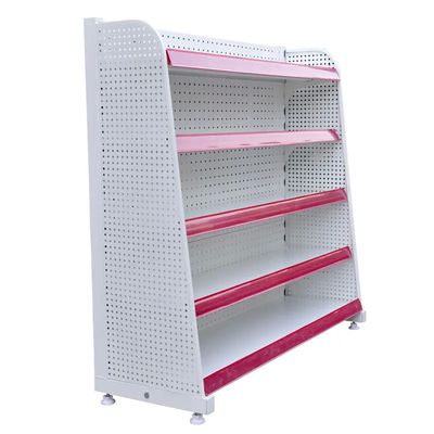 Estacionamiento libre de góndola de metal para pantallas para equipos de supermercados