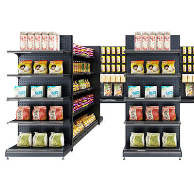 Tienda conveniente Gondola Estantes de venta al por menor Supermercado Tienda de exhibición Estantes