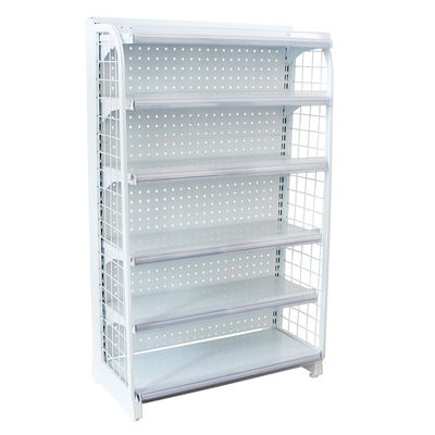 Estacionamiento libre de góndola de metal para pantallas para equipos de supermercados