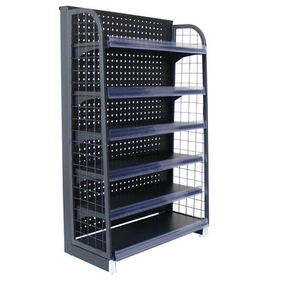 Estacionamiento libre de góndola de metal para pantallas para equipos de supermercados