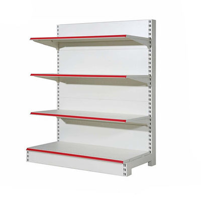 Estantes de exhibición de tiendas de comestibles / estanterías de góndola metálicas para tiendas de supermercados