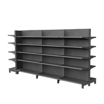 Display de góndola de metal Estantes de comestibles Tiendas de compras Estantes de supermercados Estantes de exhibición Estante