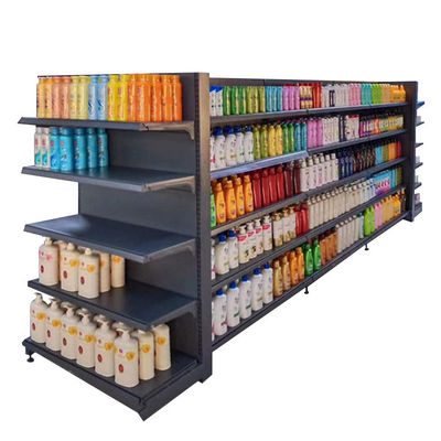 Supermercado Tienda de venta al por menor Gondola de doble cara Display Estante Tienda de conveniencia Estante / Estante