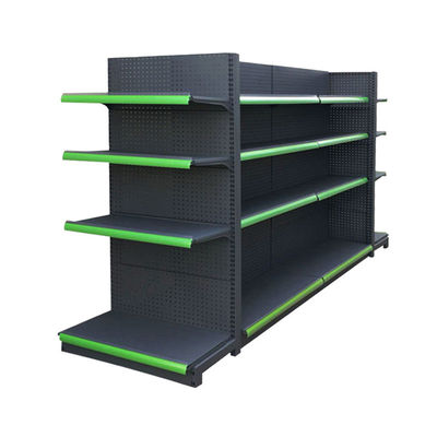 Estante de venta al por menor de metal a medida Display de supermercado Gondola Estante de venta al por menor