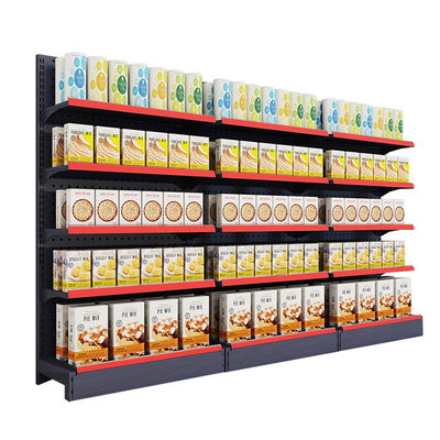 Estante de venta al por menor de metal a medida Display de supermercado Gondola Estante de venta al por menor