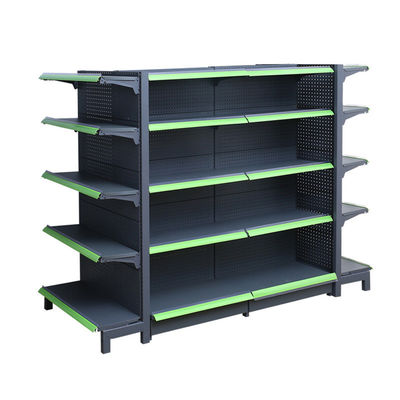 Estante de venta al por menor de metal a medida Display de supermercado Gondola Estante de venta al por menor