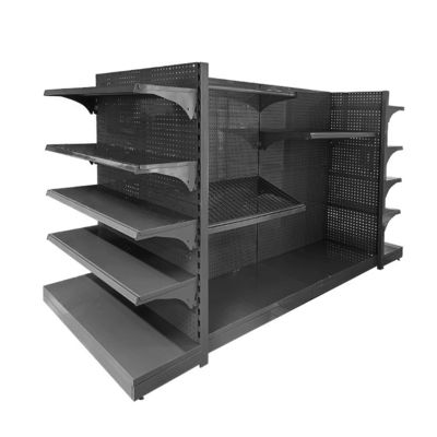 Sistema de estanterías de supermercado de venta al por menor de acero laminado en frío con una capacidad de carga de 30-80 kg por capa