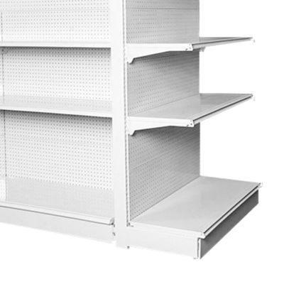 Estante de venta al por menor personalizado Display Estante de supermercado de acero laminado en frío para su escaparate
