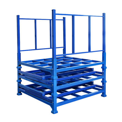Estacionamiento de pallets de acero inoxidable personalizado Estantes Capacidad del sistema 500-3000 kg por capa
