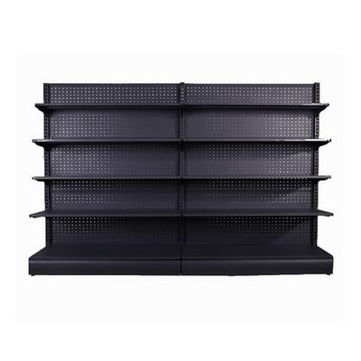 Capacidad de carga de acero laminado en frío personalizada 30-80KG / capa Estante de exhibición de supermercados