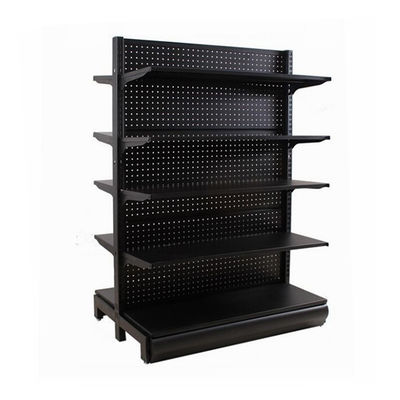 Capacidad de carga de acero laminado en frío personalizada 30-80KG / capa Estante de exhibición de supermercados