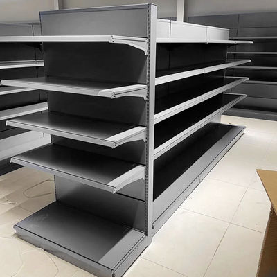 Instalación fácil Estantes de exhibición de supermercados Capacidad de carga personalizada 30-80KG / capa