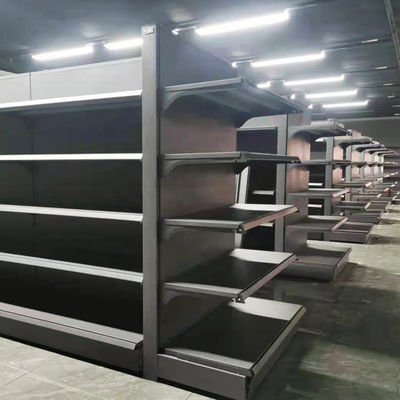 Instalación fácil Estantes de exhibición de supermercados Capacidad de carga personalizada 30-80KG / capa