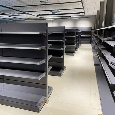 Instalación fácil Estantes de exhibición de supermercados Capacidad de carga personalizada 30-80KG / capa