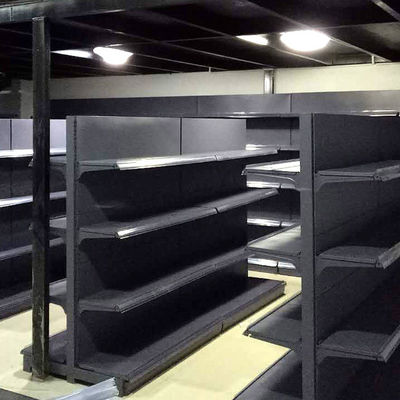 Instalación fácil Estantes de exhibición de supermercados Capacidad de carga personalizada 30-80KG / capa