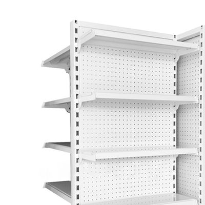 Instalación fácil y estructura estable Estante de exhibición de supermercado en estilo moderno