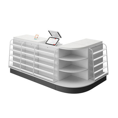 Contador de facturación de tienda personalizable con cinta transportadora duradera
