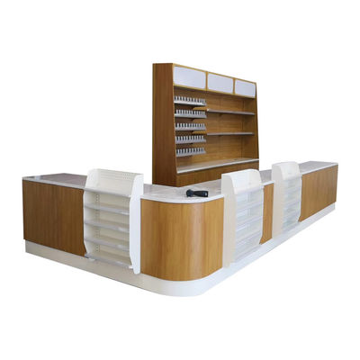Cinturón transportador Supermercado de la caja del mostrador de acero laminado en frío gabinete longitud personalizada