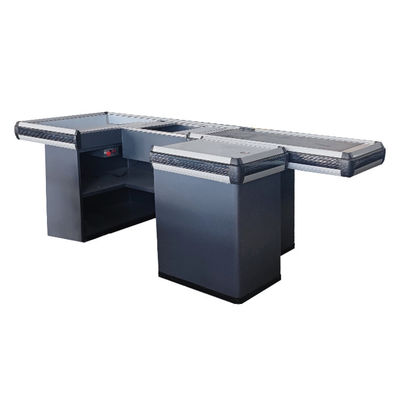 Contador de caja de acero inoxidable personalizable con cinta transportadora del cliente