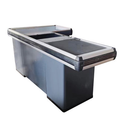 Contador de caja de acero inoxidable personalizable con cinta transportadora del cliente