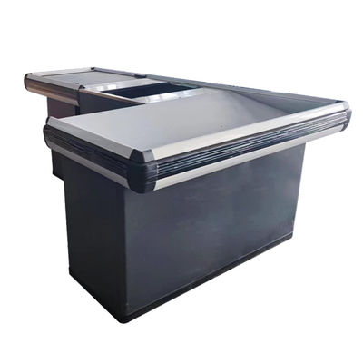 Contador de caja de acero inoxidable personalizable con cinta transportadora del cliente